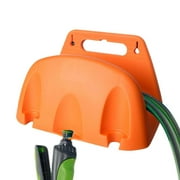 Wakfran Hose Hangers for Outside Wall Mounted Metal Hose Rack Hose Rack Heavy Duty Water Hose Holders for Outside Hose Storage Reel Hose Hooks for Extension Cords efficient